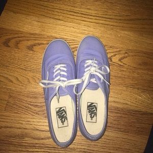 RARE COLOR LIGHT PURPLE VANS GOOD CONDITION